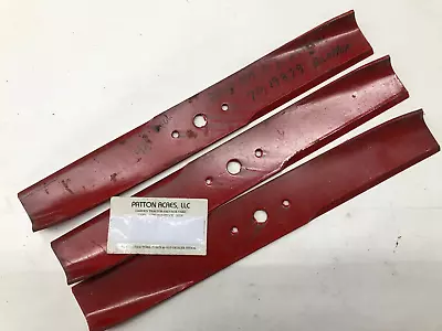 42  Timed 1600 1650 Snapper Massey Mower Deck Blades 70 19879  3020019M3 • $49