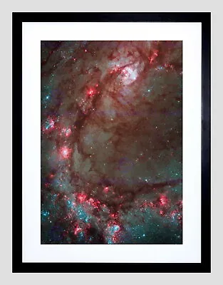 85569 HUBBLE TELESCOPE STAR BIRTH IN GALAXY M83 MOUNT Wall Print Poster CA • $47.04