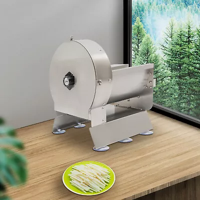 Cabbage Shredder Silver Commercial Potato Slicer Fruit Vegetable Slicing Machine • $182.40