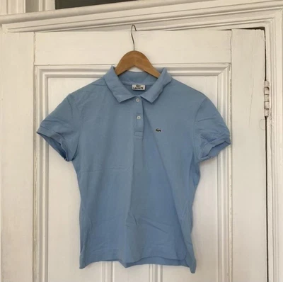 £3.99 • Buy Womens Blue Lacoste Polo 