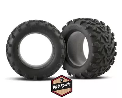 Traxxas 4973 Maxx Tires W/Foam Inserts For 3.8  T-Maxx E-Maxx Revo Wheels • $27.95