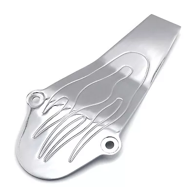 $34.55 • Buy Chrome Flame Style Drive Shaft Cover For Yamaha V-Star 650 1100 Classic Custom
