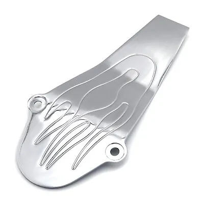 Chrome Flame Style Drive Shaft Cover For Yamaha V-Star 650 1100 Classic Custom • $34.55