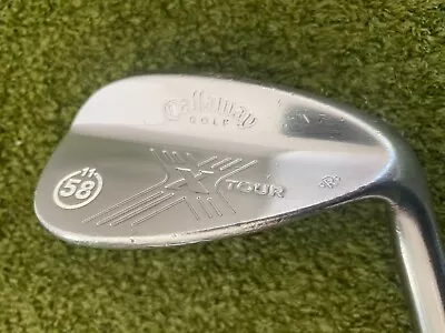 Callaway X Tour Forged R MD 58* Lob Wedge RH X Tour Wedge Steel (L6588) B=11 • $38