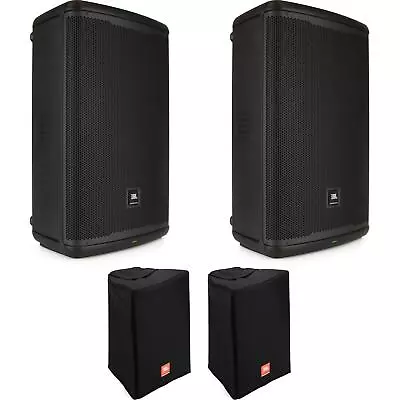 JBL EON715 1300-watt 15-inch Powered Speaker Pair With Covers • $1129