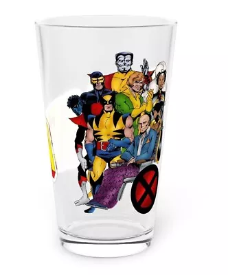 Uncanny X-Men Pint Glass 16oz - Marvel Comics - John Byrne - Storm Wolverine • $21.99