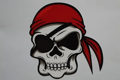  2  Pirate Stickers 3.5    Motorbike Helmet  Stickers • £3.99