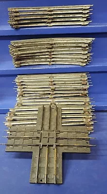 LOT 31 Pieces~Lionel O27 Gauge 3 Rail Track Layout~O27 Gauge Trains~5020 4 Way  • $54.99