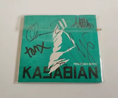 Kasabian Processed Beats Band Signed CD Single. • £15