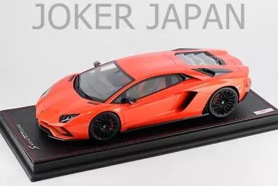 MR Collection 1/18 Lamborghini Aventador Arancio Argos Orange LAMBO27C JDM • $862