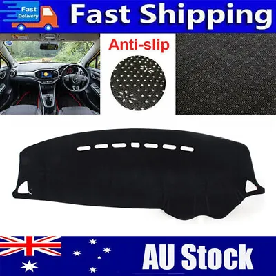 Black Sun Dash Mat Pad Dashboard Cover For Mitsubishi Lancer CJ CF EVO 2006-2019 • $27.98