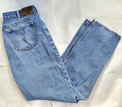 Vintage Chaps Ralph Lauren Blue Jeans Mens 38x34 Stone Wash Denim 90s • $5.99