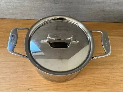 All-Clad Stainless Steel 5-Ply 4-qt Soup Pot • $26