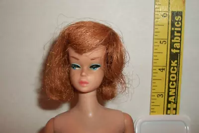 Vintage Miss Barbie Titian Side Part Fashion Queen Wig Only No Doll 1960s Q9 • $34.99