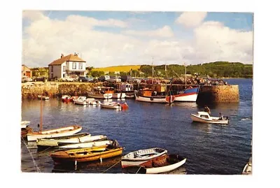 BRITISH Vintage Postcard HARBOUR BOATS FALMOUTH CORNWALL  • £2.99