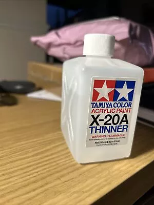 Tamiya 81040 Acrylic Paint X-20a Thinner 250ml • £0.99