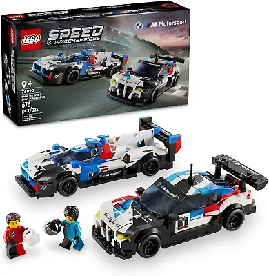 LEGO Speed Champions BMW M4 GT3 & BMW M Hybrid V8 Race Cars 76922 🎁Kid Gift • $39.99