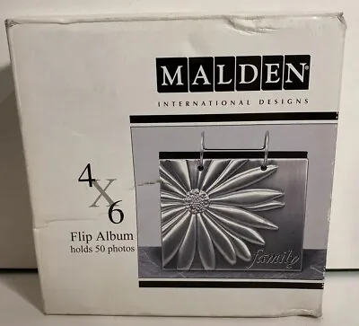 Malden Silver-Tone Flip Picture Frame  • $10.60