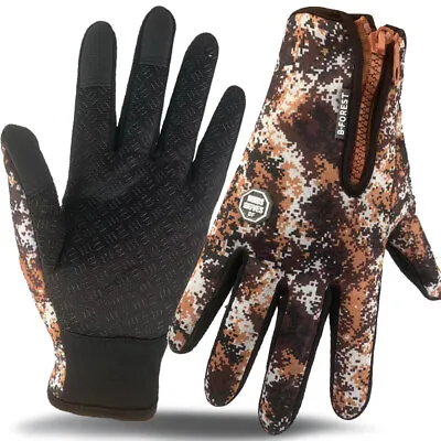 Winter Gloves For Men Touchscreen Warm Fleece Thermal Liner Gloves Work Driving • $10.49