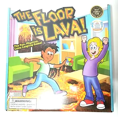 The Floor Is Lava Game Endless Games Interactive Kids Adults New Sealed 5+ Years • £18.31