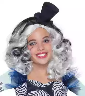 Frankie Stein Wig Monster High Freak Du Chic Halloween Child Costume Accessory • $23.57