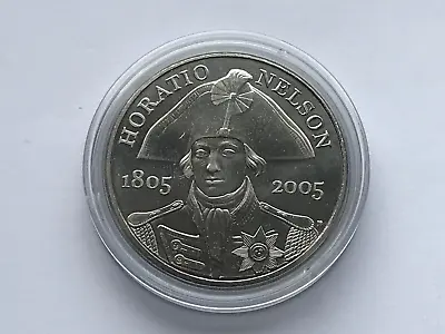 ~Simply-Coins~ 2005 HORATIO NELSON FIVE 5 POUND COIN INCAPSULE • £23.60