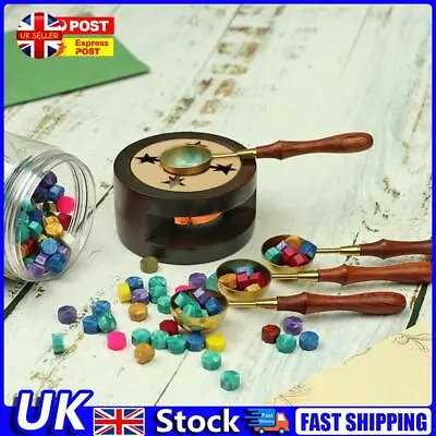 Sealing Wax Melting Pot Furnace Vintage Burning Stove For Candles Stamp UK • £5.89