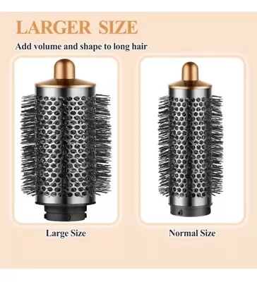 Large Round Volumizing Brush For Dyson Airwrap Hair Styler Curler Dryer HS01 HS0 • $59