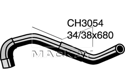 Mackay Radiator Hose - Lower For Nissan Terrano R20 2.7L I4 Turbo CH3054 • $91.26