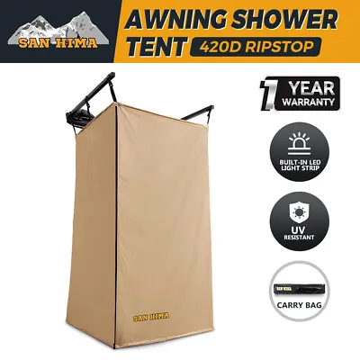 $179.95 • Buy SAN HIMA Camping Shower Tent Ensuite Change Room Awning Fold-Out Instant