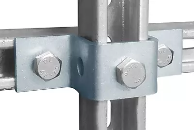 5 Hole U Shaped Strut Connector Bracket Height 1¾″ Width 1½″ Thickness 5Mm • $10.99