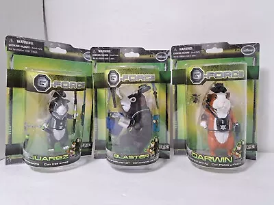 Disney G-FORCE Lot Of 3 Action Figures - Blaster Juarez & Darwin - NEW NIB • $64.99