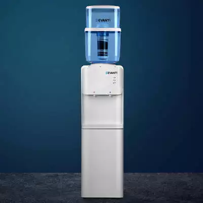 Devanti Water Cooler Dispenser Stand 22L Bottle White • $148.71