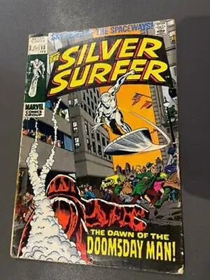 Silver Surfer #13 - Back Issue - 1st App Doomsday Man - Marvel Comics - 1970 • £30