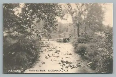 $12.99 • Buy Ho-Ho-Kus Brook RIDGEWOOD NJ Antique New Jersey Albertype Postcard 1910s