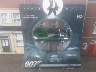£2.99 • Buy Corgi TY95401 JAMES BOND 007 JAGUAR XKR GREEN - 1:64 Diecast Model -J
