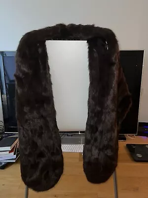 £20 • Buy Vintage Genuine Real Mink Fur Stole Winter Wrap Shawl Piece