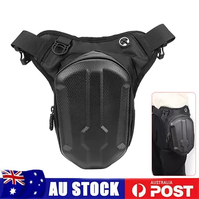 Unisex Motorcycle Shoulder Hip Belt Drop Leg Bag Fanny Pack Waist Thigh Pouch AU • $24.65