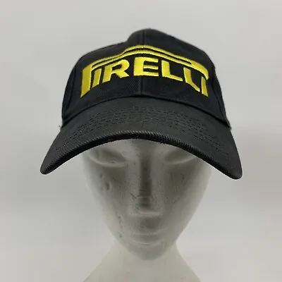 PIRELLI Adjustable Cap / Hat Black And Yellow Baseball Cap • $25.99