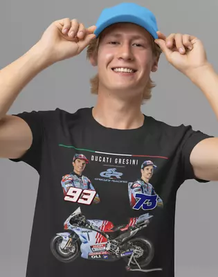 Marc MM93  & Alex 73  Marquez Gresini Racing Team Moto GP  T-Shirt SMLXL • $20