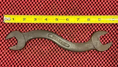 Vintage Fulton C1 Curved  S  Shaped Open End Wrench 7/8”x 25/32” Made In USA N5 • $19.99