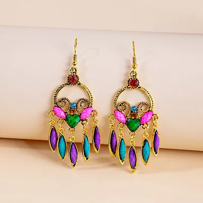 Dangle Drop Hook Chandelier Earrings Bohemian Boho Boho-Chic Unique Gift UK • £3.70