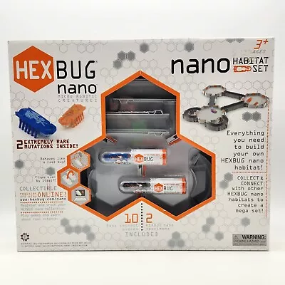 $34.95 • Buy Hex Bug Nano Habitat Set With 10 Pieces And 2 Rare Mutations Innovation First