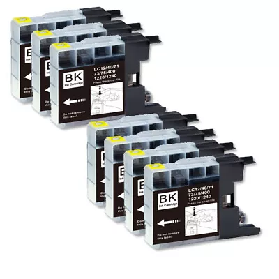 BLACK Ink Cartridge Fits Brother LC75 LC71BK MFC-J825DW MFC-J835DW MFC-J6710DW • $12.99