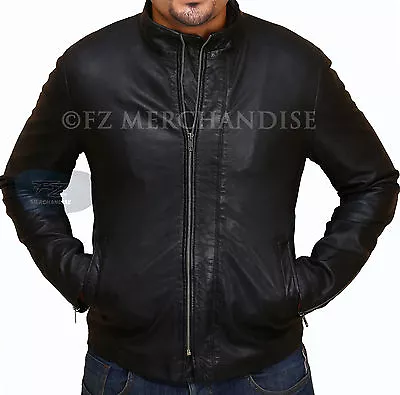 Mission Impossible 5 Rogue Nation Tom Cruise Ethan Hunt MI5 Real Leather Jacket • $99.99