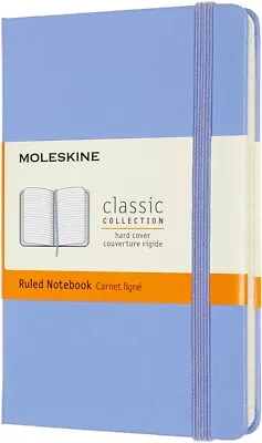 Moleskine Notebook Pocket Ruled Hardcover Hydrangea Blue • $16.30