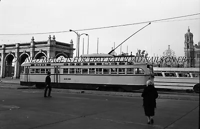 Nov 1968  Mexico City Trolley #2238 Original Photo Negative Railroad • $9.95