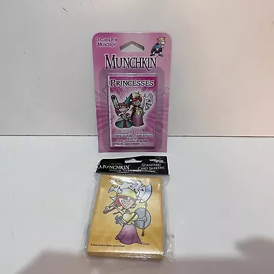 Munchkin Princess Booster Expansion Pack & Card Sleeves - SJ Games • £12.99