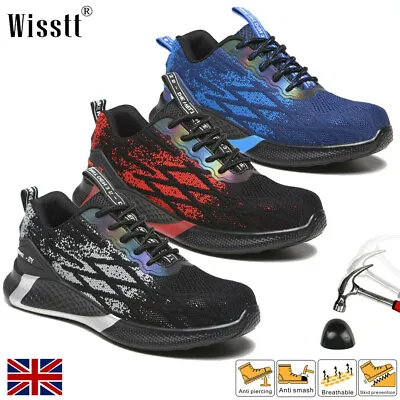 £25.99 • Buy Women's Trainers ESD Steel Toe Cap Safety Shoes Work Boots Durable Hiking Sports