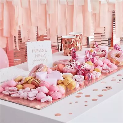 £15.89 • Buy Rose Gold Grazing Board Kit Table Party Buffet Food Platter Birthday Wedding 